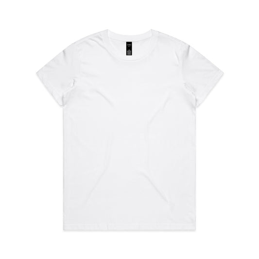 Maple Tee - White, M