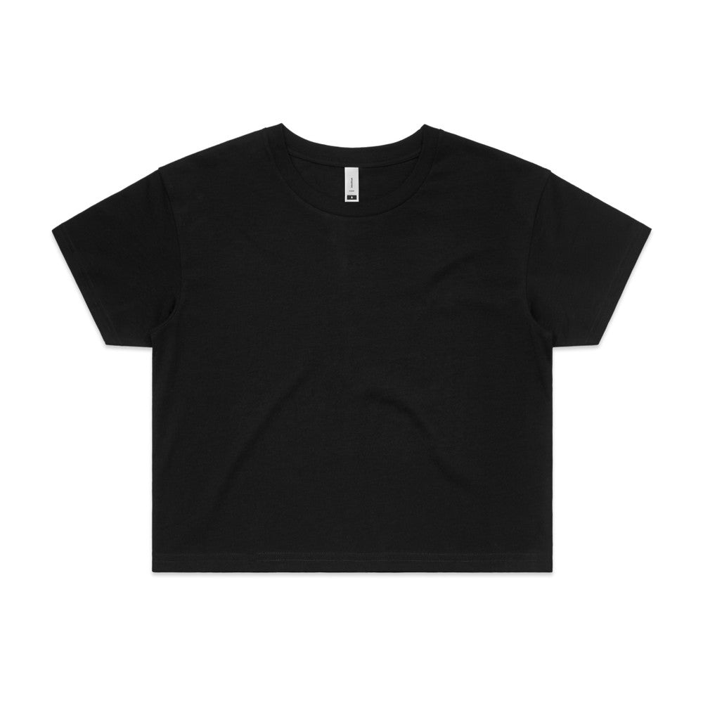 Crop Tee - Black, M