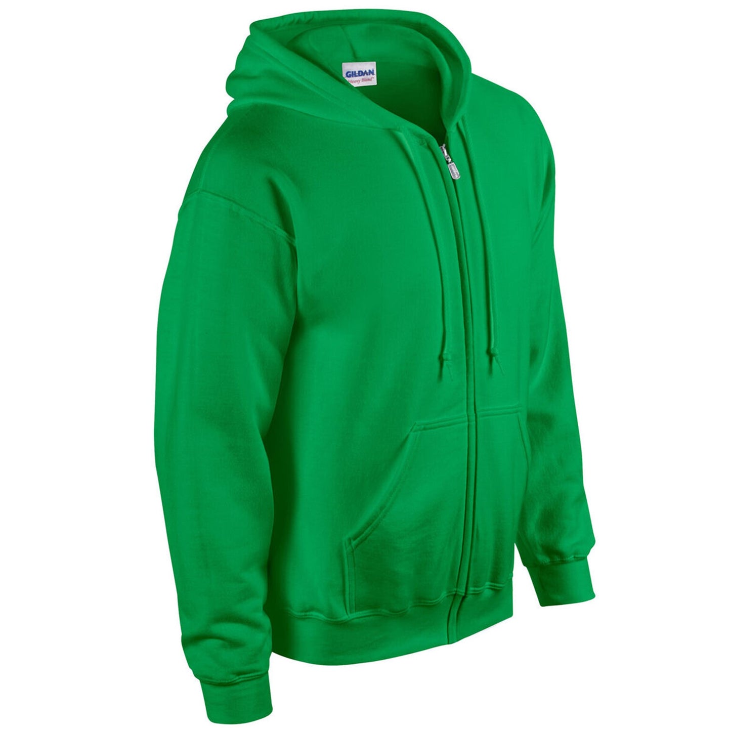 Full Zip Hoodie - Green, 12