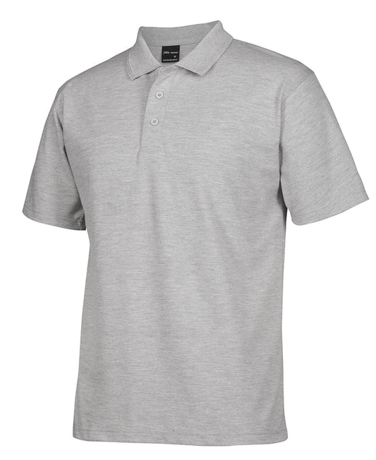 Plain Polo - Grey Marle, M