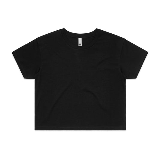 Crop Tee - Black, M
