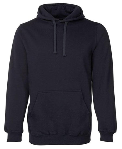 Plain Fleecy Hoodie - Navy, L