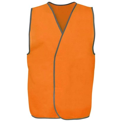 HV Safety Vest - Orange, L