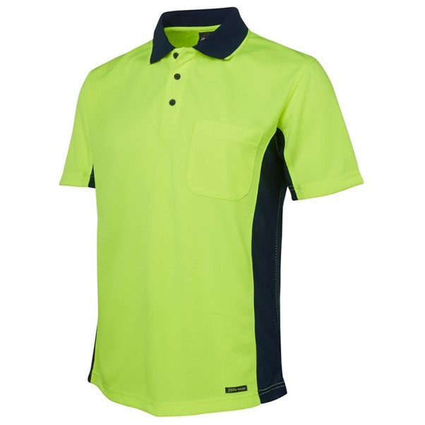 HV Sport Polo - Lime/Navy, 3XL